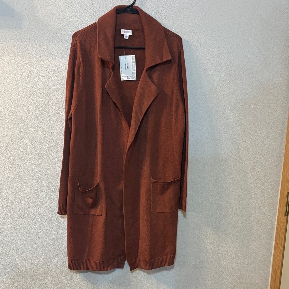 NWT LuLaRoe Mauve Open Front Cardigan